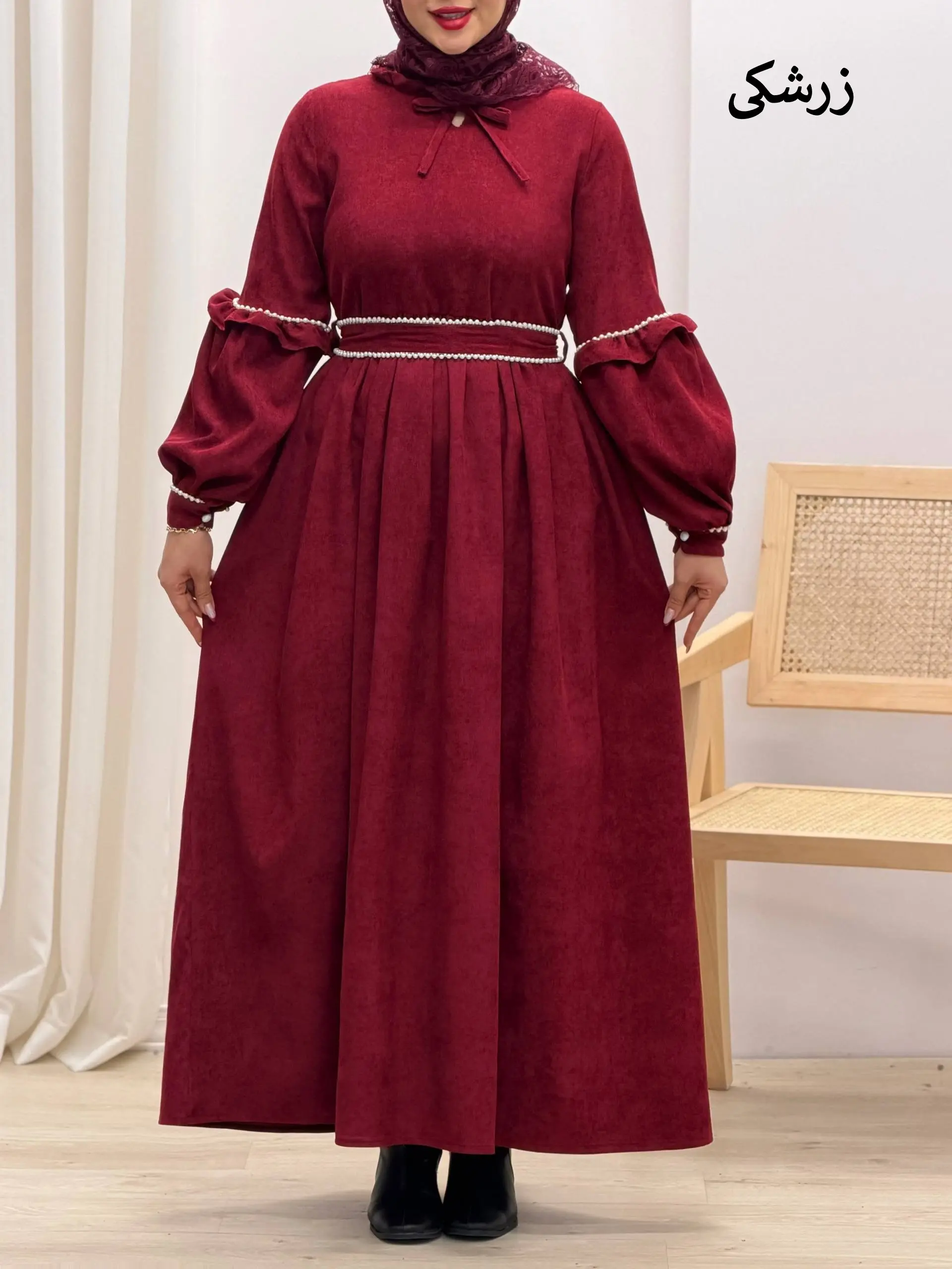 3914- پیراهن یلدایی انار